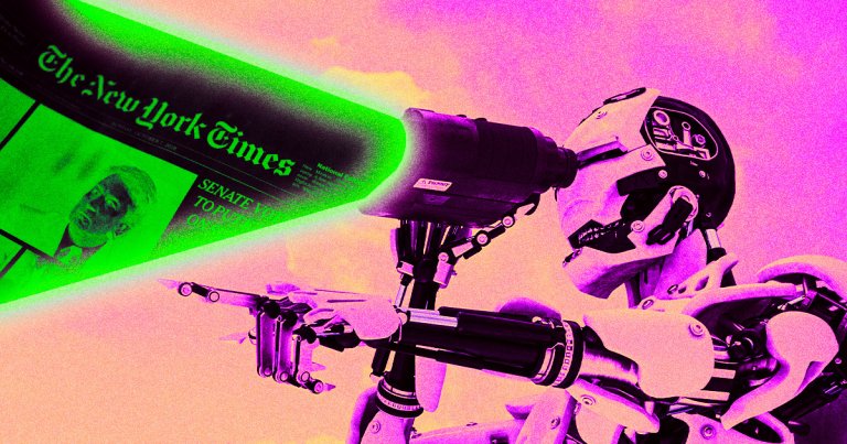 The New York Times is suing OpenAI for copyright violations. ChatGPT, meanwhile, is citing a notorious plagiarizer's copies of NYT articles.