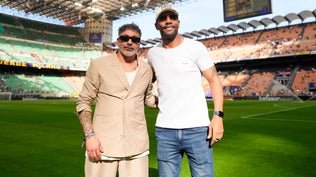 Ezequiel Lavezzi et Maicon à San Siro, le 05/09/2026