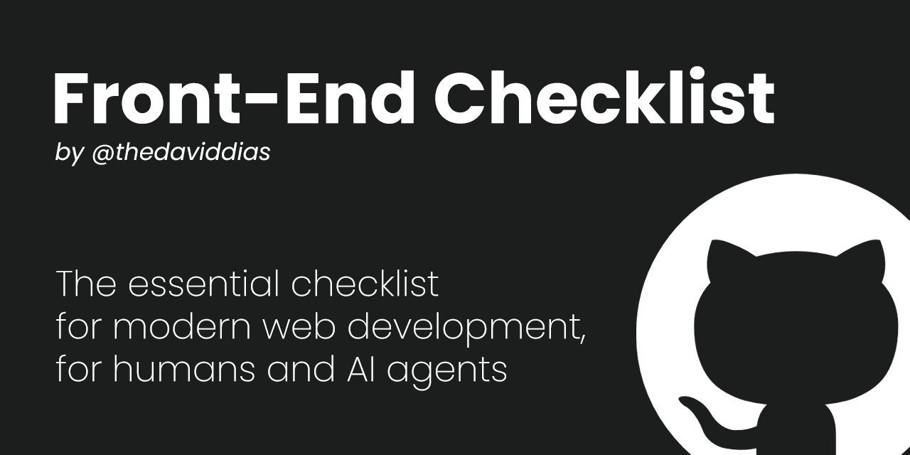 Front-End-Checklist